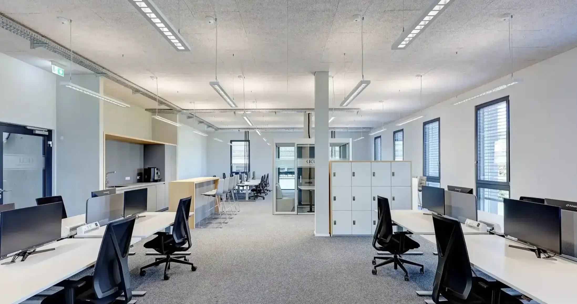 Inside the sktime team office at KICU in Science Park, Ulm.